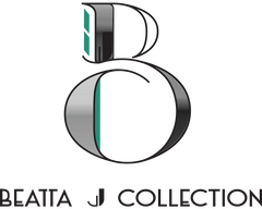 brand's logo with a large B and the name Beatta J Collection underneath